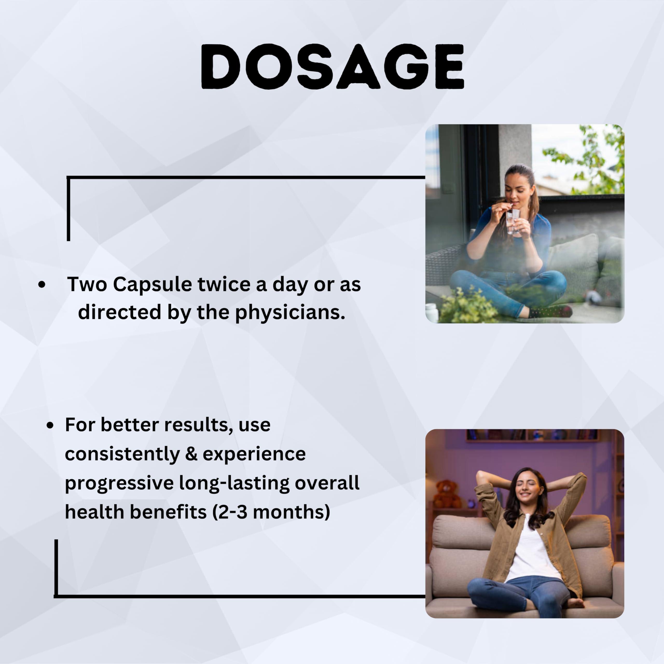 FEMIHERB FemiHerb's Leukofem | for white discharge |Leucorrhea| Prevents UTI and Yeast Infection | Reduces Itching, Burning, Odour | Balances pH | Pack of 1 | 60 Capsules