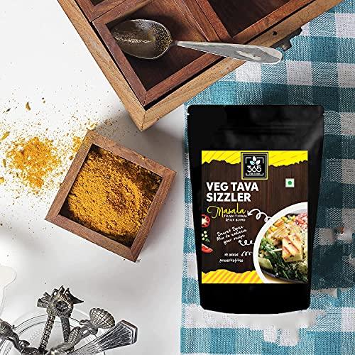 365 STORE TO DOOR 365 STORE TO DOOR Indian Spice – Veg. Tava Sizzler Masala, 250 gm. | Homemade Powdered | for Healthy Cooking | Ready to use | All Seasonings Spices | Pure & Hygiene | Spice Mix – Pack of 1