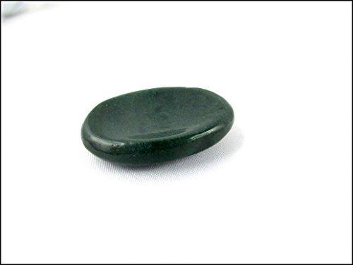 Jet International Jet Bloodstone Worry Stone Irish Carved India Handcrafted A++ Crystal Palm Thumb Stress Relief