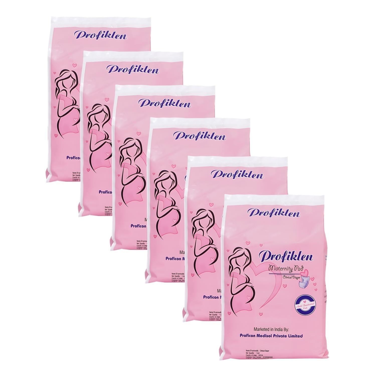Profiklen Profiklen Maternity Pad (XXL) - 5/pack (Pack of 6)