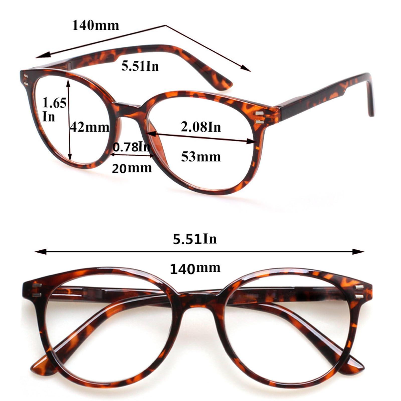 SIGVAN 3 Pack Reading Glasses Spring Hinge Stylish Readers Black / Tortoise for Men and Women (3 Mix, 3.5)