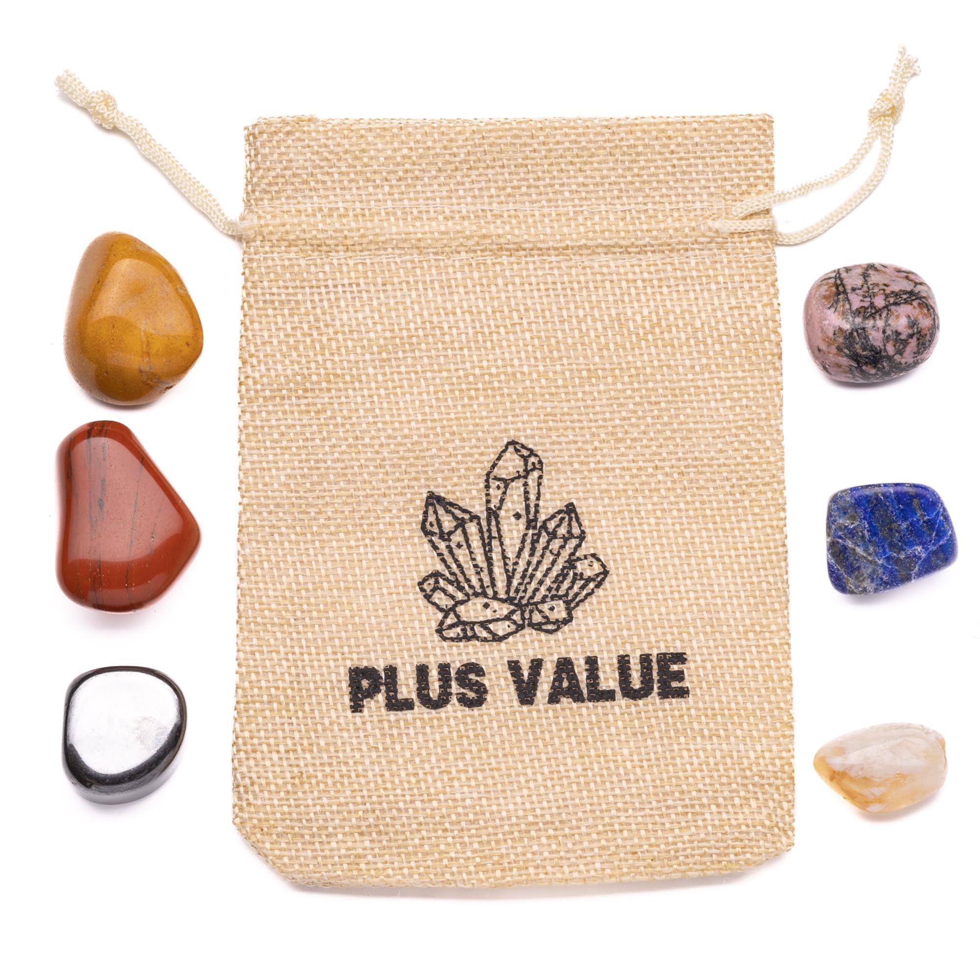 Plus Value Plus Value Panic Attack Pocket Healing Crystal Bag - Reiki Healing Crystal