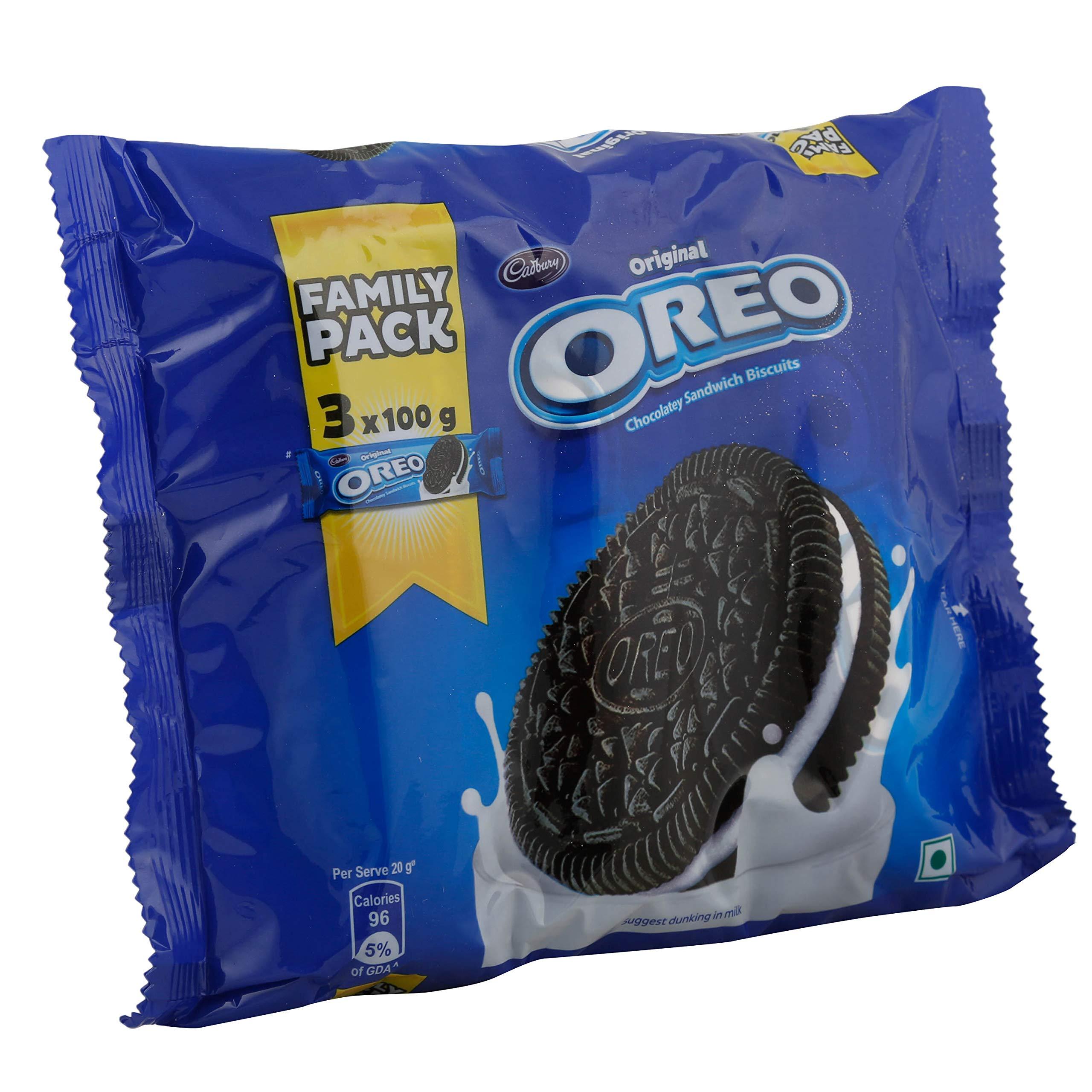 Oreo Oreo Cream Biscuit - Vanilla, 300g