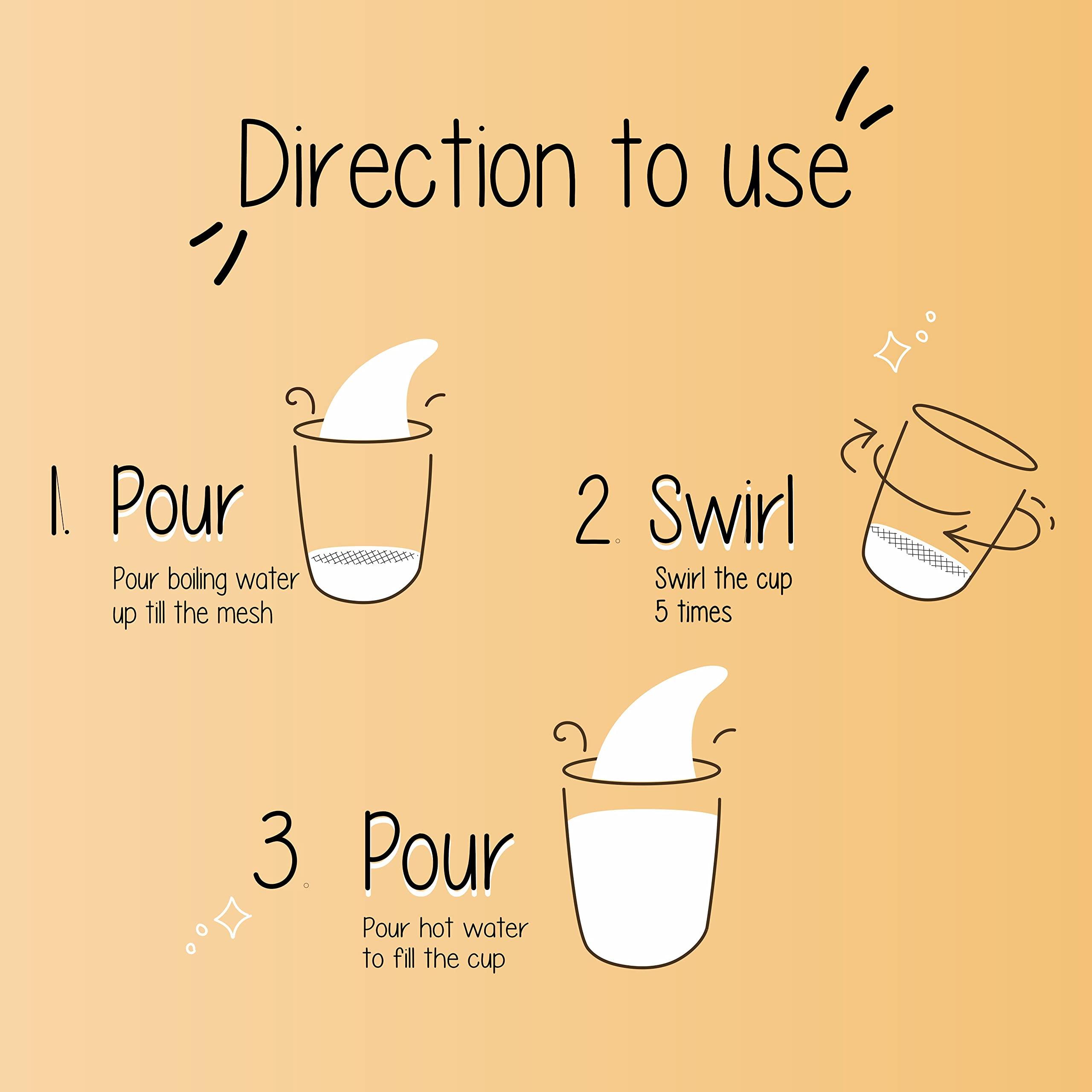 Cup-Ji Cup-Ji Kashmiri Kahwa Green Tea For Glowing Skin | Ready-to-Sip Tea Cups | 5 Cups Dispenser | 2 Packs | Sugar-free | Whole Leaf Teas | All Natural | Non - Bitter Green Tea | Less than 8 Calories.