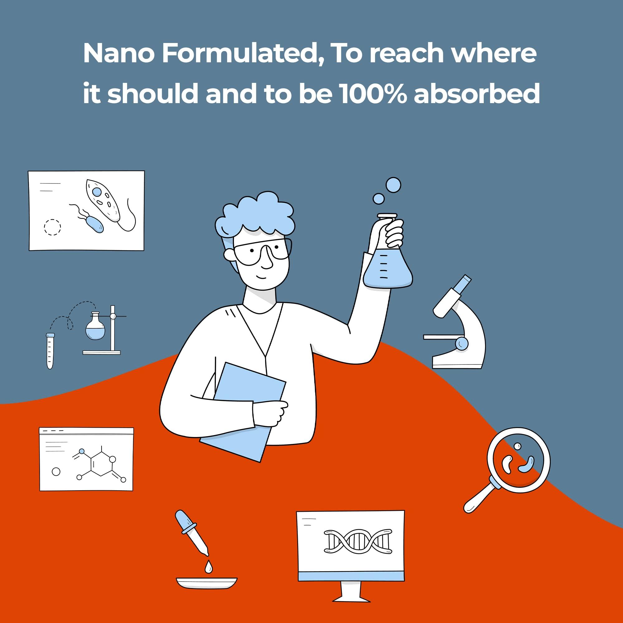 ZEROHARM ZEROHARM Holistic Calcium and Ashwagandha Tablets - For Muscles, Bone and Joint Health - Helps Relieve Stress and Anxiety - 120 Tablets - 700mg