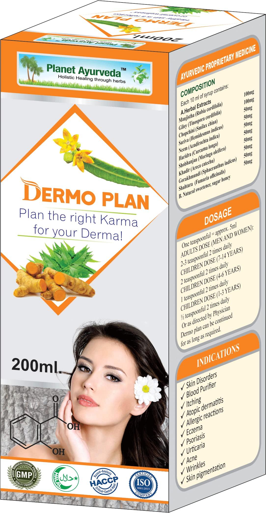 Planet Ayurveda Planet Ayurveda Dermo Plan Syrup