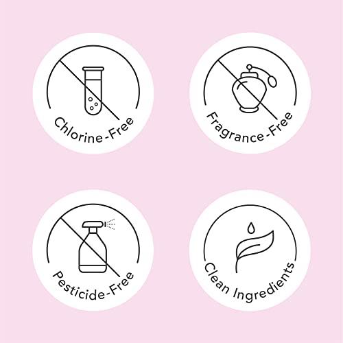 Rael Rael Organic Cotton Compact Tampons - Regular & Super Size, Plant Based Applicator, Chlorine Free, Compact Applicator with Leak Locker Technology (36 Count)