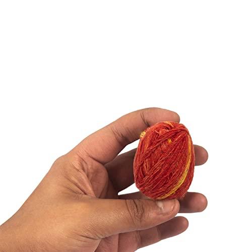 Klassic Klassic Pooja Kalawa Moli Sacred Thread, Shudh Dhaga Moli for Pooja | | 100% Cotton Kalawa Mauli Dhaga Roll for Puja (Pack of 12)