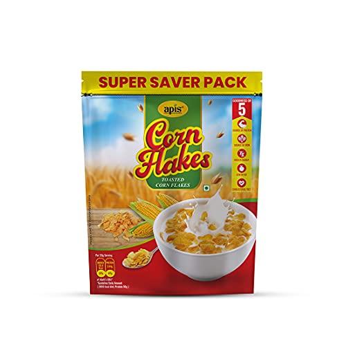Apis Apis Himalaya Honey, 1kg (Buy 1 Get 1 Free) , Apis Cornflakes 1kg Zip Pouch