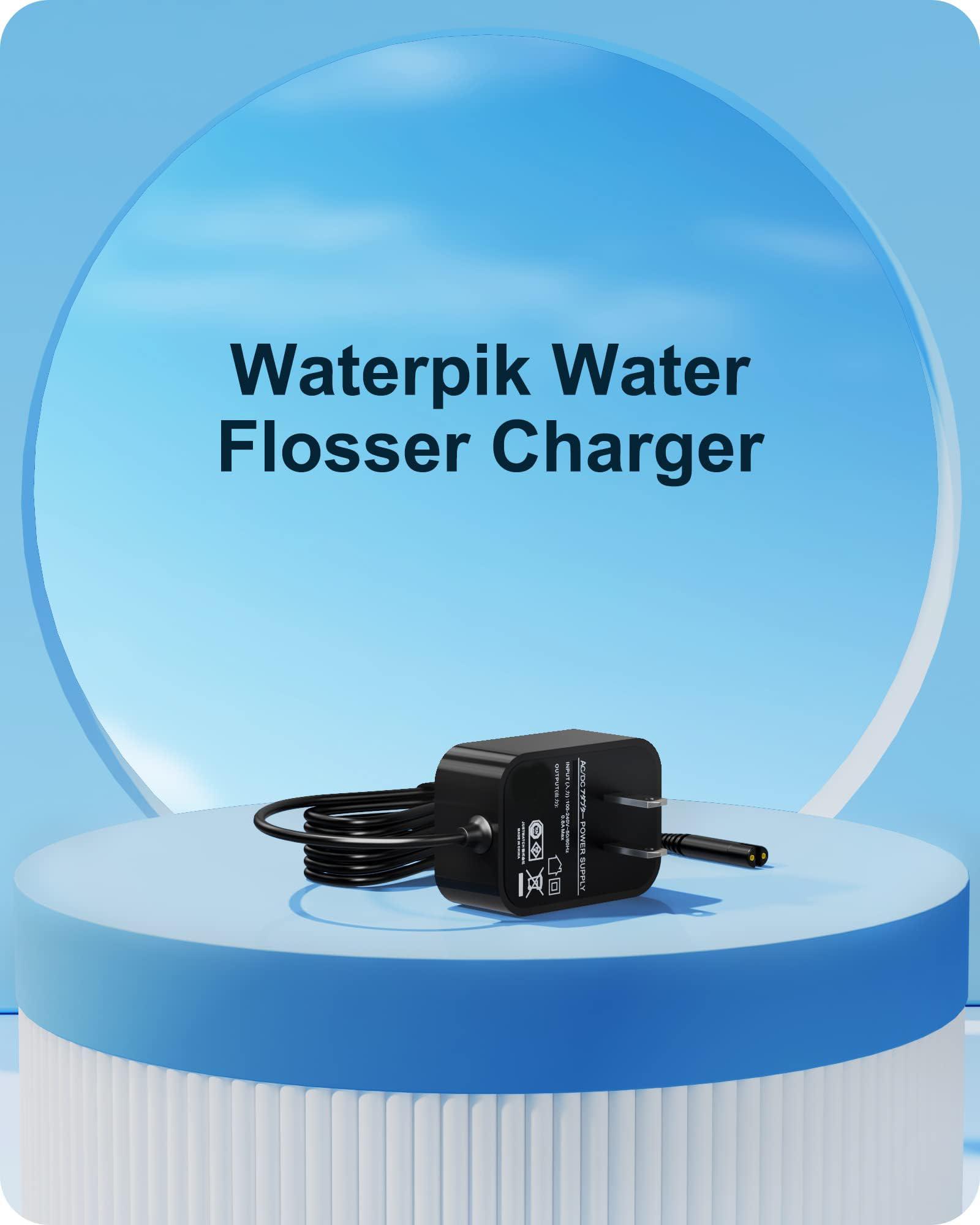 VHBW VHBW for Waterpik Replacement Charger, Compatible with Waterpik WP360 WP360W WP462 WP462W WP450 WP450W Water flosser Power Cord