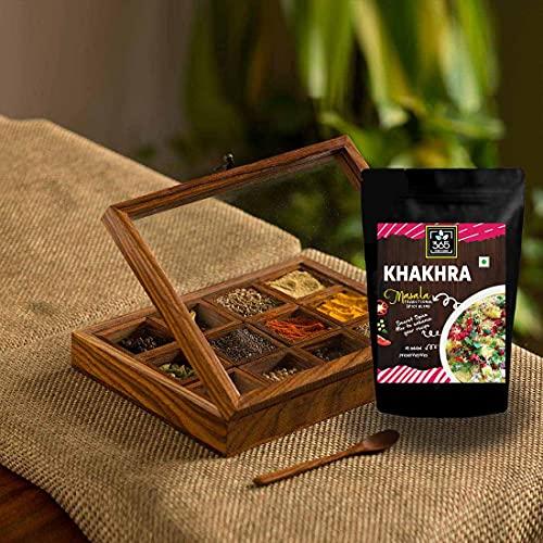 365 STORE TO DOOR 365 STORE TO DOOR Indian Spice – Khakhra Masala, 250 gm | Homemade Powdered | for Healthy Cooking | Ready to use | All Seasonings Spices | Pure & Hygiene | Spice Mix – Pack of 1
