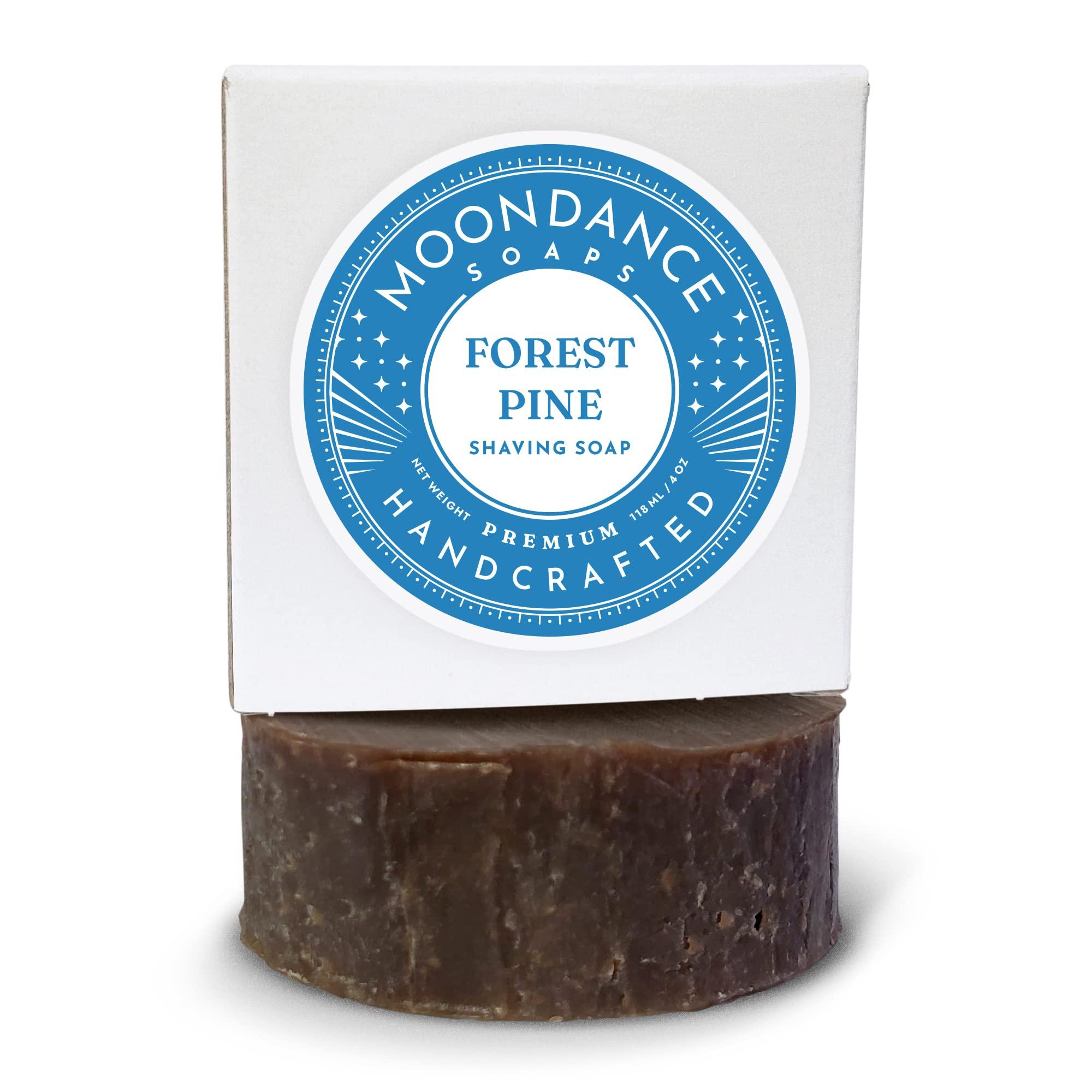 MoonDance Soaps & More Shaving Soap - Forest Glen 4 oz shave bar