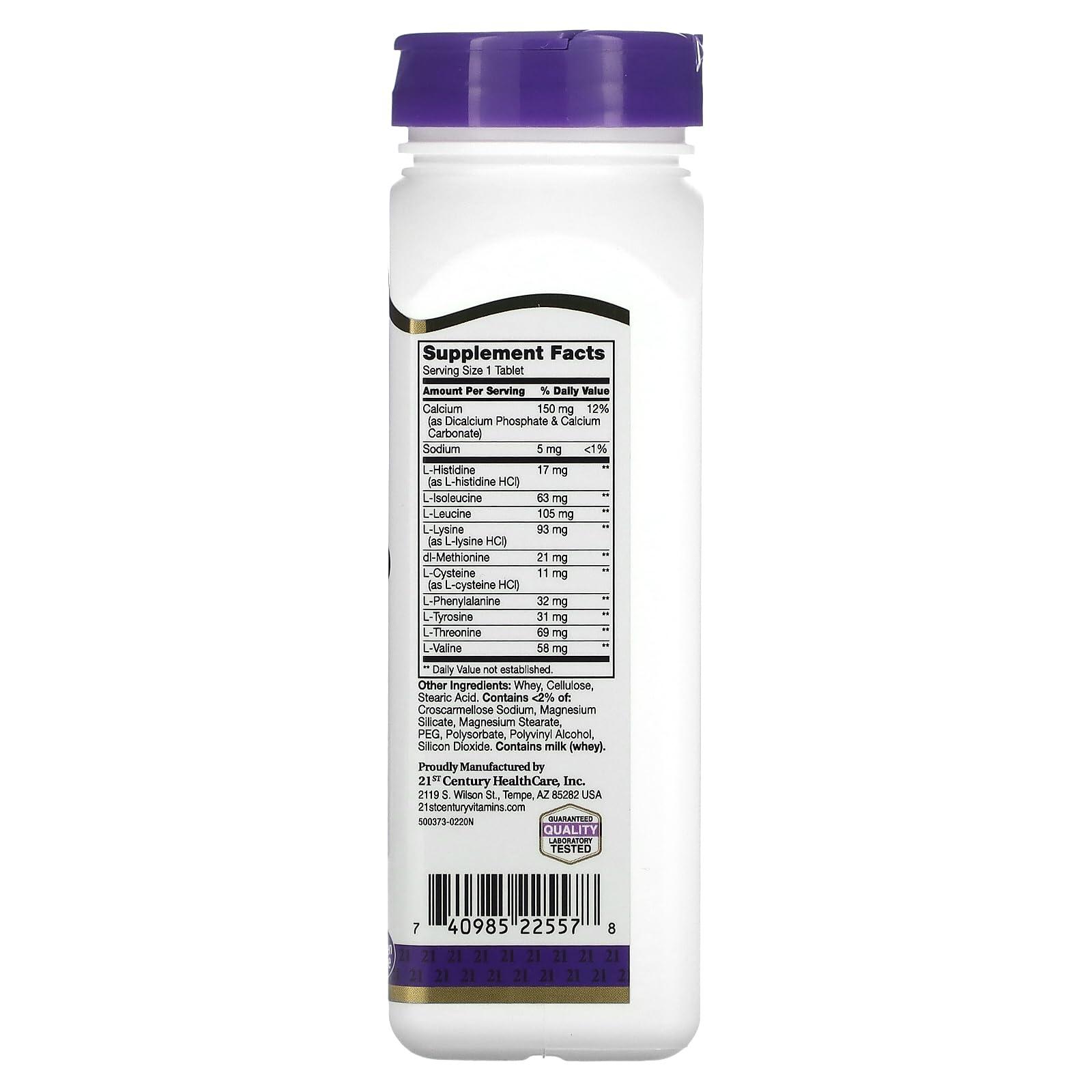 21ST CENTURY 21st Century Daily Amino Acid Tablets, 120 Count