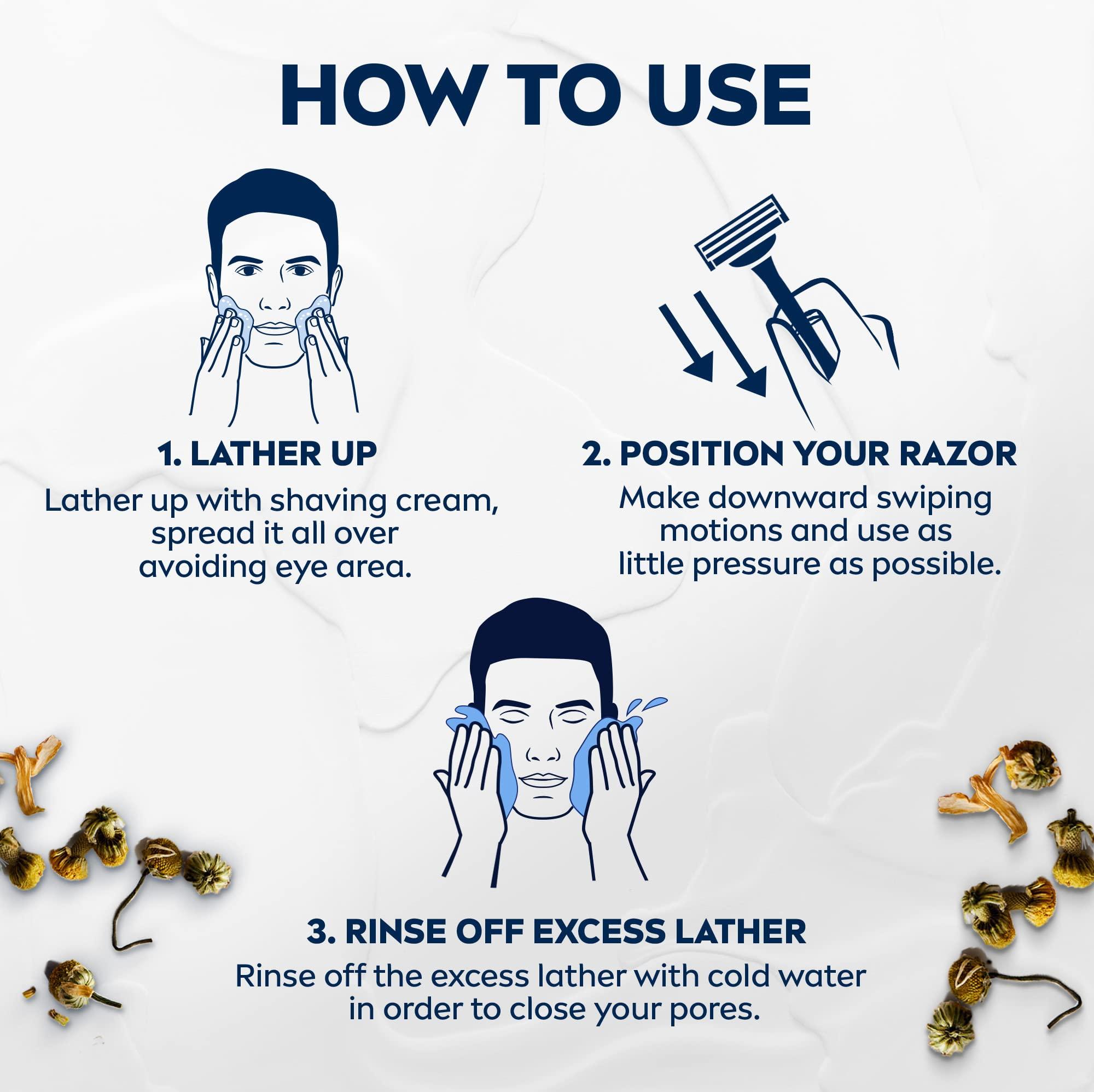 Nivea Nivea Men Sensitive Shaving Cream Instant Protection 100ml