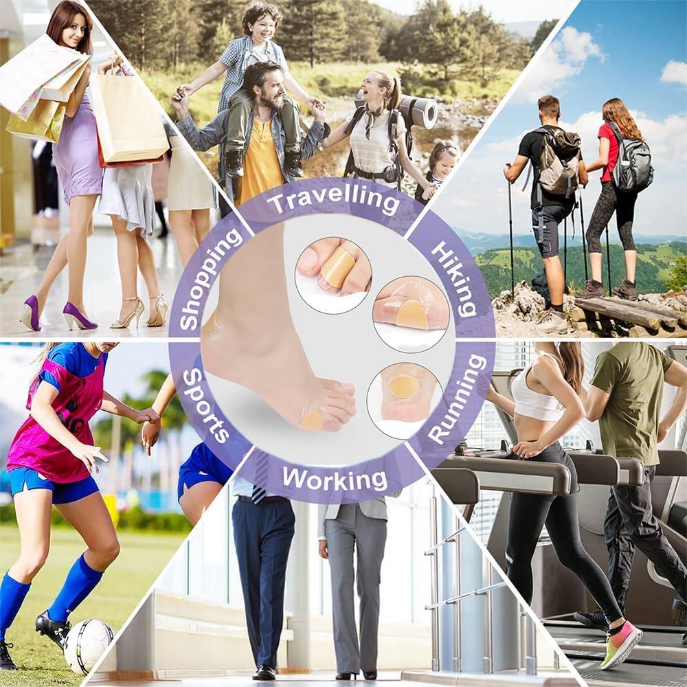 ZUGAD ZUGAD Heel Protectors,Shoe Bite Protector,Waterproof Self-Adhesive Foot Care Protection Pads,Heel Stickers Pad Self-Adhesive Heel,Anti-friction Foot Patch for Women Men. (50)