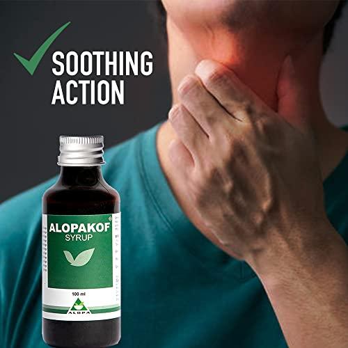Alopa Alopa Herbal Alopakof 100Ml (Pack of 4) | Ayurvedic Cough Syrup For Allergic & Dry Cough