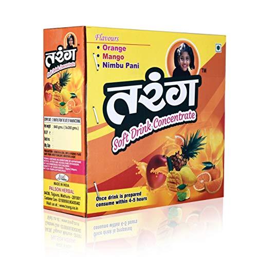 Tarang Tarang Soft Drink Concentrate (Orang Juicy, Mango Juicy. Neebu Paani)