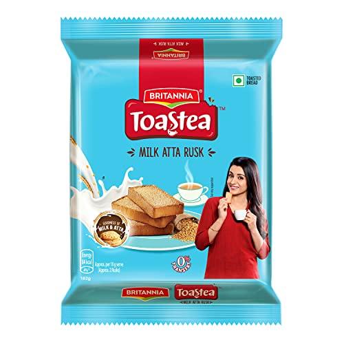 Britannia Rusk Britannia Toastea Milk Rusk Toast, 182g / 200g (Weight May Vary)