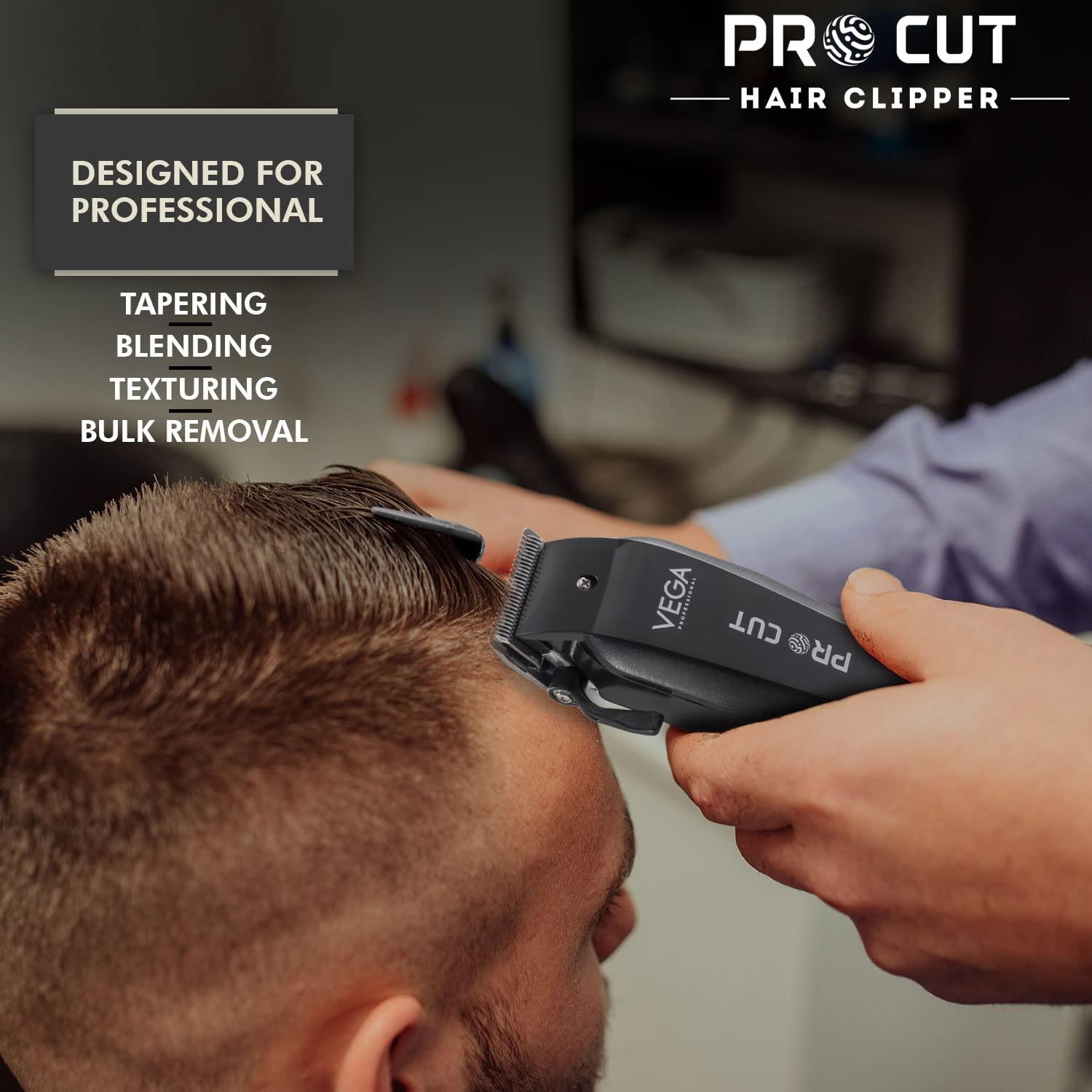VEGA PROFESSIONAL VEGA PROFESSIONAL Pro Cut Hair Clipper, (VPVHC-03) - Black