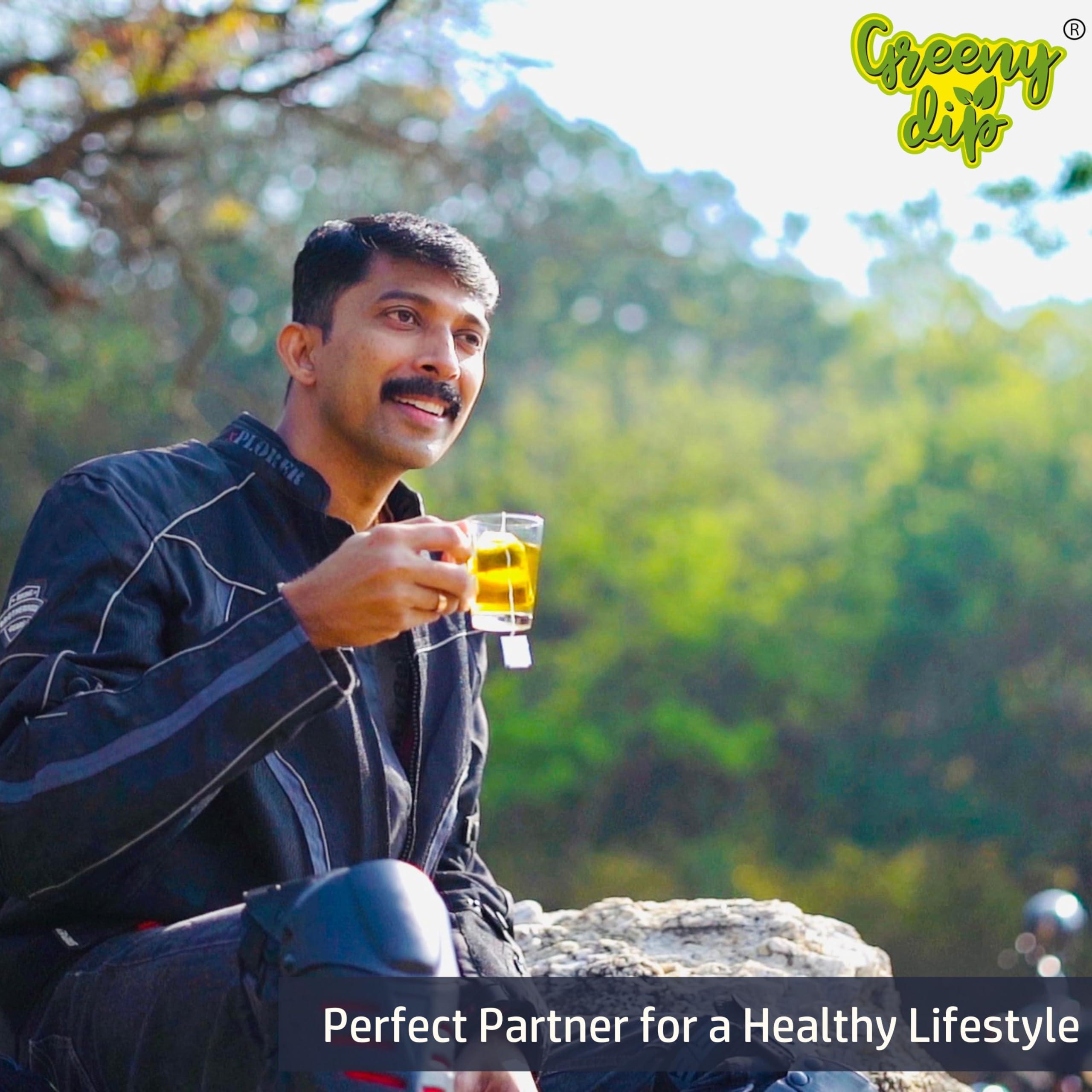 Greeny Dip Greeny Dip Balloon Vine Dip Soup | Kanphuta Soup | Mudakathan Soup | Agnibali Soup | Allena Soup | Instant Natural Soup | Sachet Soup | Wellness Soup| 10 sachets