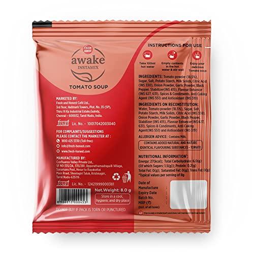 FRESH & HONEST Awake InstaMix - Tomato Soup 8g - Pack of 10