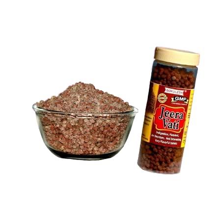 GOKULESH GOKULESH Jeera Vati 150gm After-Meal Snack with Jeera Spice Infused Digestive Balls (Pack of 3)