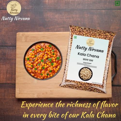 Nutty Nirvana Nutty Nirvana Unpolished Kala Chana, 1kg