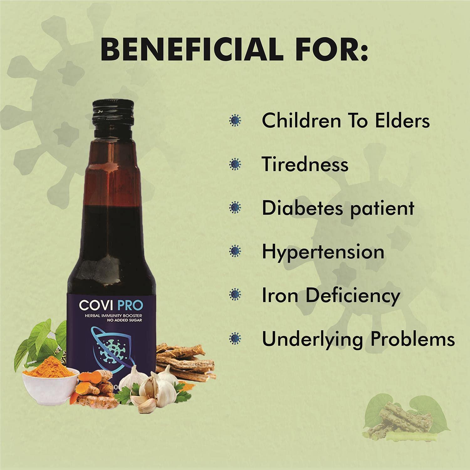 Le-vanza Food & Herbals Tar Clean For Lungs Detox | Lungs Cleaner |Tar Free Syrup | Sugar Free |Cough | Breathlessness |Lungs Detox For Smokers | Covipro Immunity Booster (Combo)