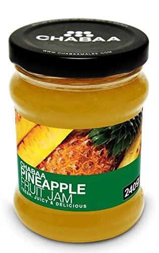 Chabaa Chabaa Pineapple Fruit Jam, 8.47 oz / 240 g