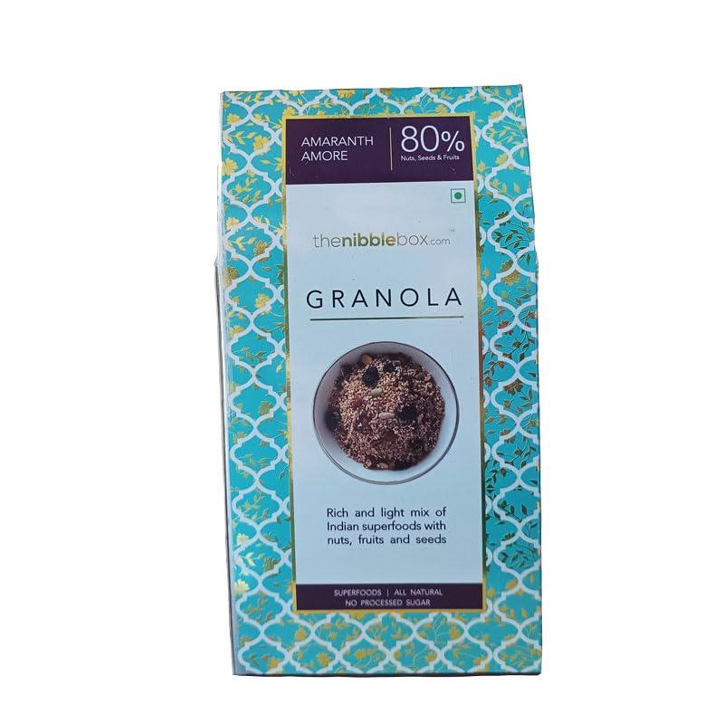 thenibblebox TheNibbleBox Amaranth Amore Breakfast Granola Box, 150g