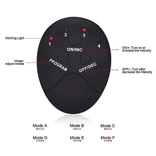 M K ZONE M K Zone Foot Massager Pad Feet Muscle Simulator Improve Blood Circulation Relieve Ache Pain 6 Modes Automatic Cycle Electrical Muscles Simulator, Foldable Massage Physiotherapy Charging Pad