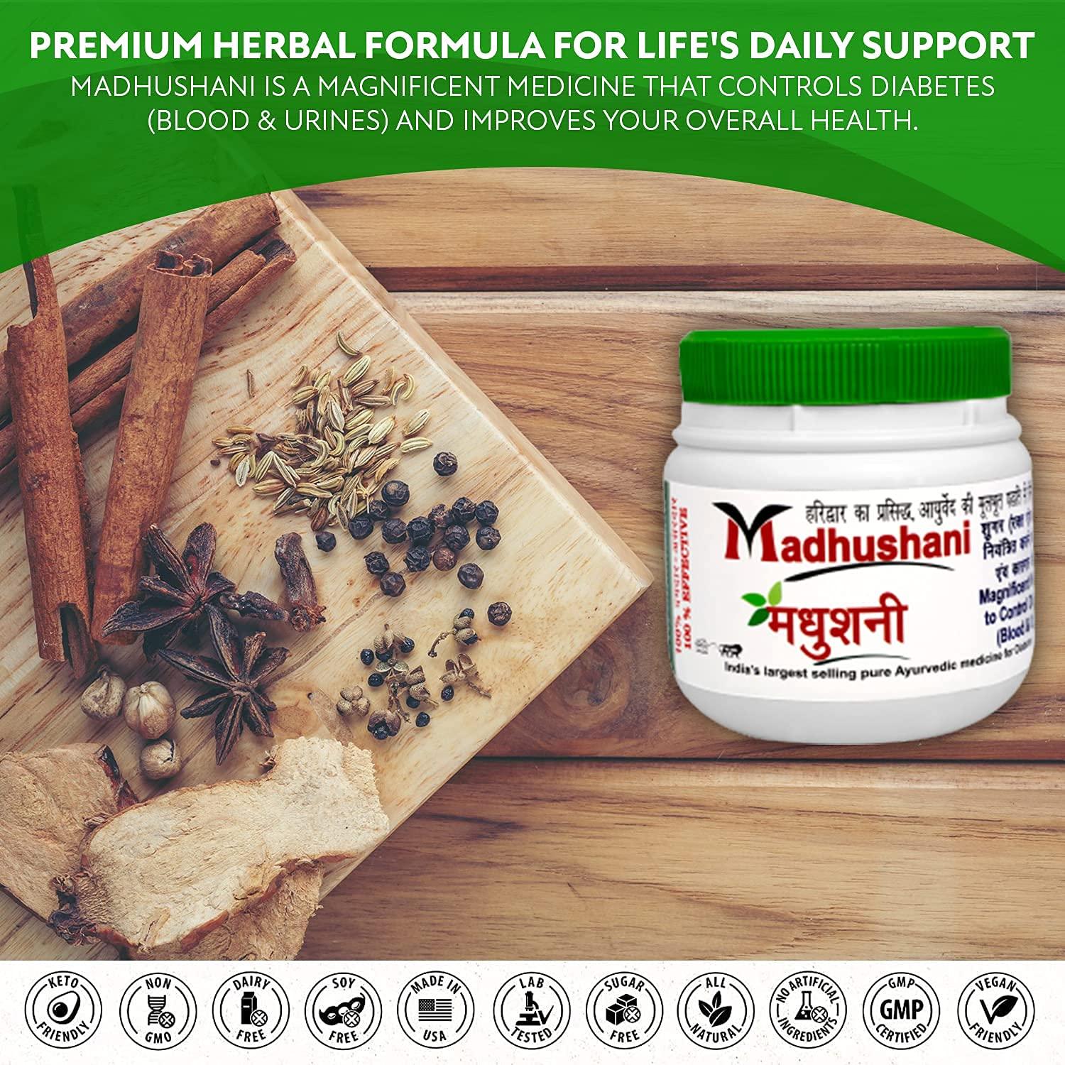 KESRI MARHAM Madhushani Powder 150GM With Ayurvedic Remedy Natural Blood Sugar Support