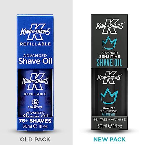 King of Shaves King of Shaves Kinexium Shaving Oil, Sensitive, 0.6 Ounce