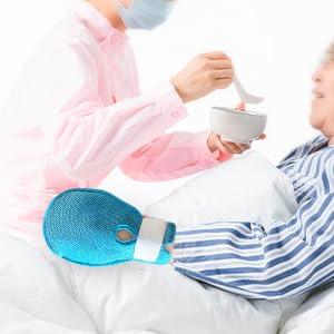 P S ASSOCIATES Dementia Restraint Gloves - Control Mitts Safety Hand Glove, Restraint Mitts, Dementia Products for elderly