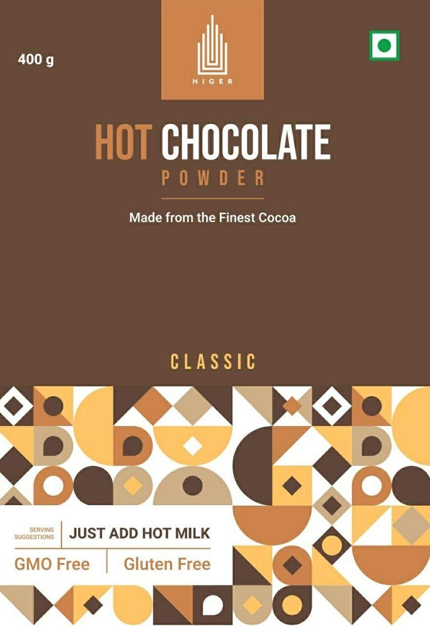 HIGER HOT CHOCOLATE POWDER HIGER HOT CHOCOLATE CLASSIC POWDER 400g