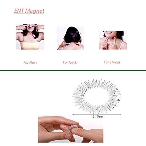 Deltakart Acupressure Magnet Therapy Tools Combo Set Contain Chakra, Bar, Five Star/Cluster, Star, E.N.T with Finger Ring, Su-jok Steel Jimmy & Paper Tapes