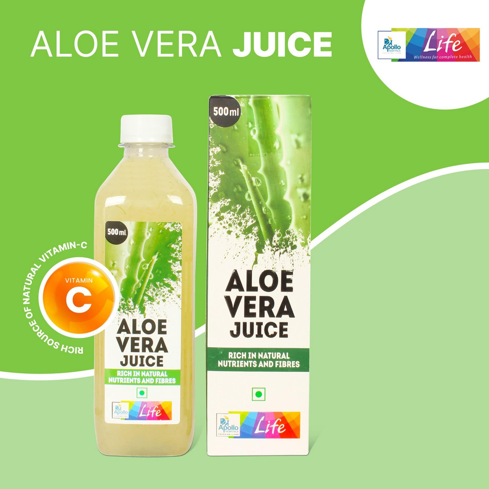 Apollo Life Apollo Life Aloe Vera Juice, 500 ml