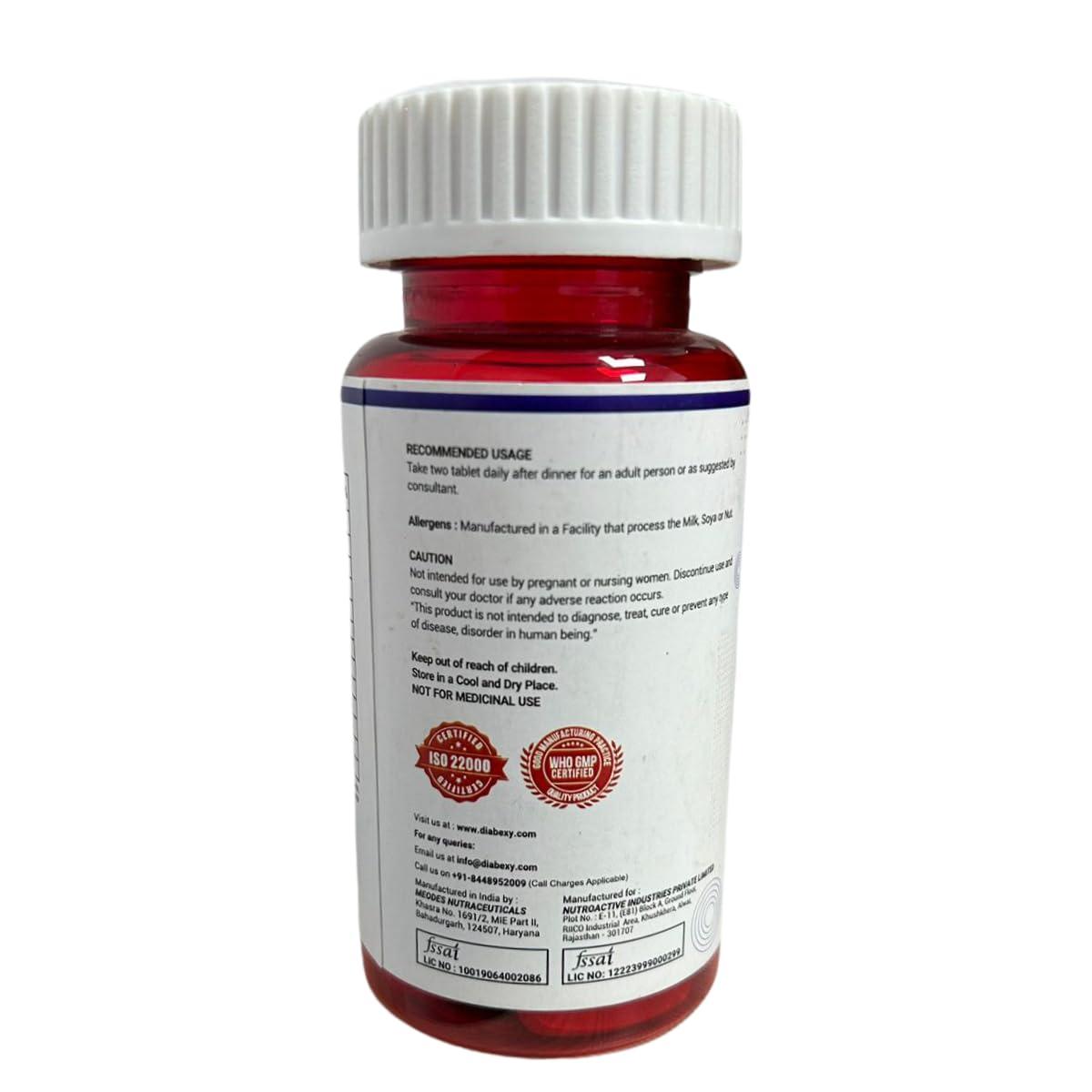 Diabexy Diabexy Powerflo Tablets for Diabetics - 30 Tablets