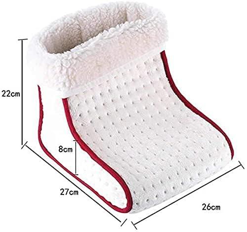 VBM VBM Electric Foot Warmer Massager With Adjustable Temperature 5 Heat Setting Massage Foot Warmer For Feet Relax&Fatigue Relief For Men&Women Foot Heating Pad Fast Heating Technology Washable