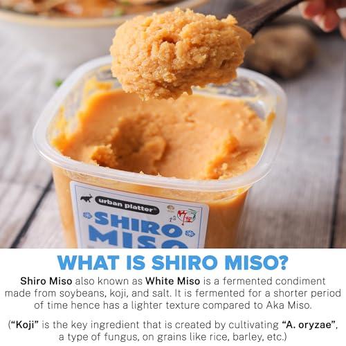 urban platter Urban Platter Shiro Miso, 500g (Light Miso Paste | Soy Based | Japanese Staple)