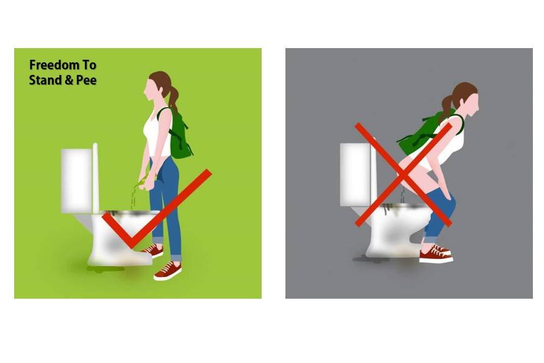 ABCD Incorporation Stand and Pee Reusable Female Urination Device (Pack of, 2)