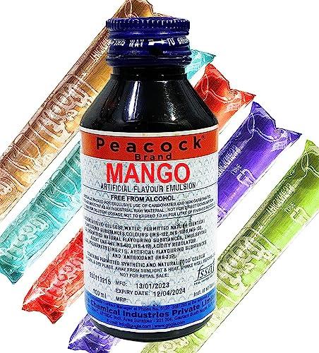 Awadh Pepcee Pepsi Making Flavour Combo of Mango, Orange, Kala Khatta Flavour Essence 100 ML Each Essence Making pepsi chuski and Ice Creams Liquid Food Essence (Pack of 3)