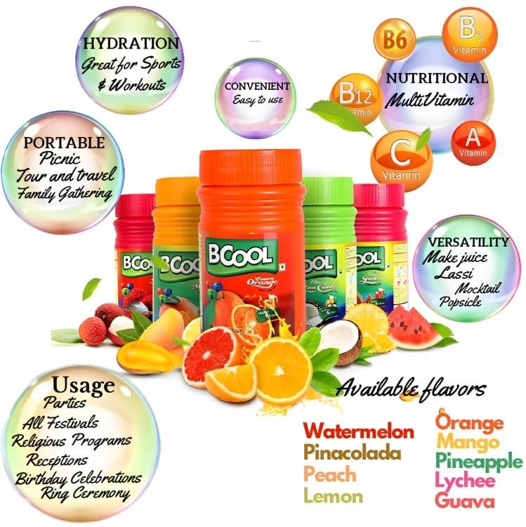 BCOOL BCOOL Instant Drink Mix Classic Mango for All Age Groups.