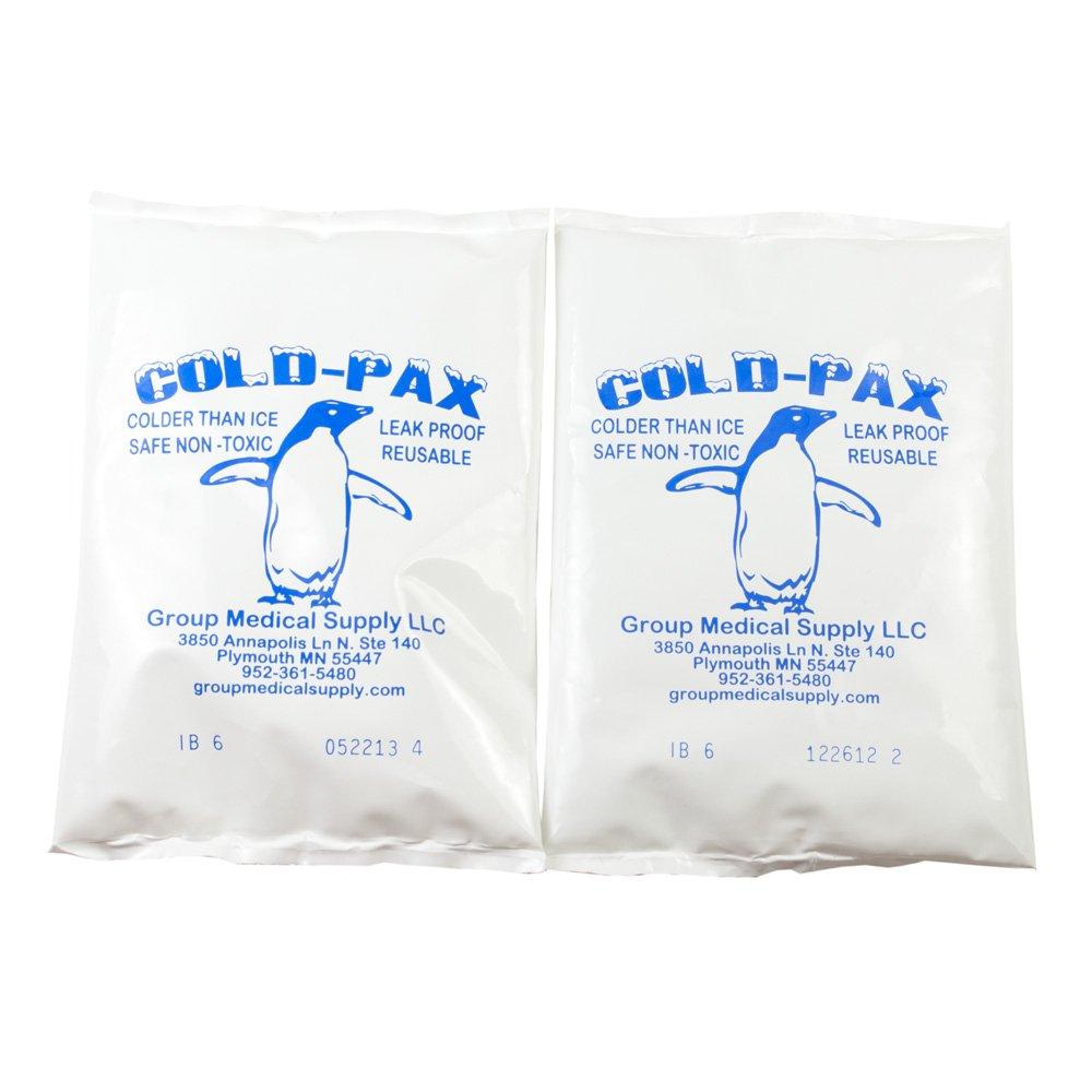 COLD-PAX Medport Travel Organizer 2 Replacement 6 oz Cold Packs Size: 4\" X 6\" X 3/4\"