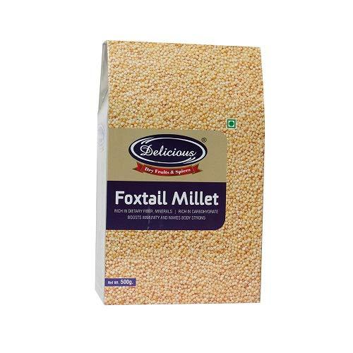 Delicious Foxtail Millet (500G) | Pack Of 2 | Korralu - Delicious And Nutritious Millet Grains For A Balanced Diet