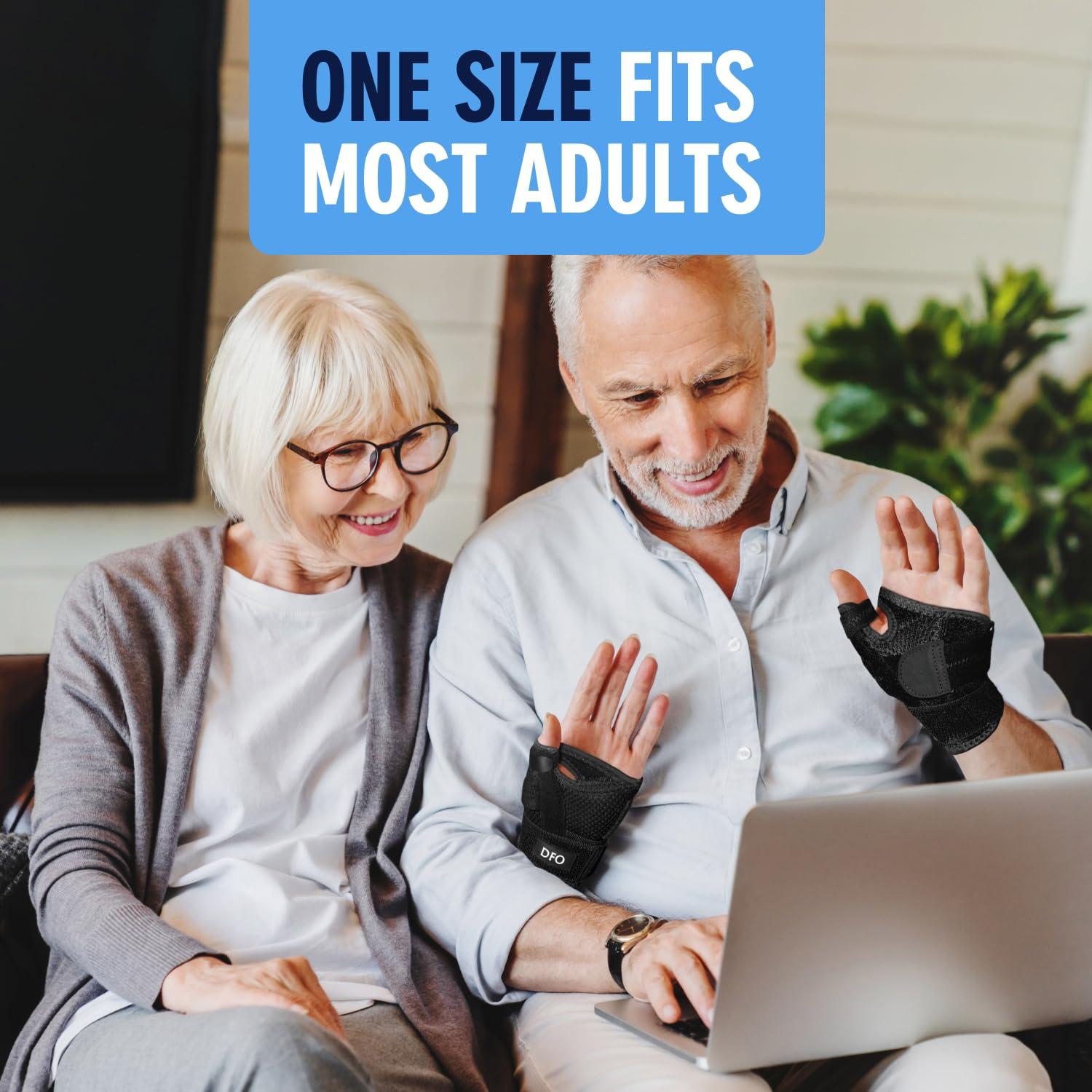 Dr. Frederick\'s Original Dr. Frederick\'s Original Copper Thumb Brace - 1 Brace - CMC Spica Splint for De Quervains Tendonitis, Arthritis, Injury, Pain Relief - Thumb Wrist Stabilization - Left or Right Hand - Fits Men and Women