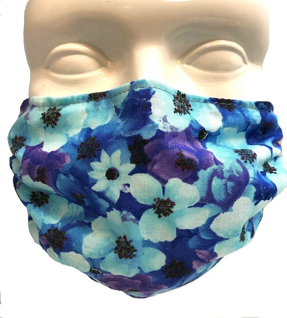 Breathe Healthy Breathe Healthy Face Mask Night Bloom Design (Aqua)