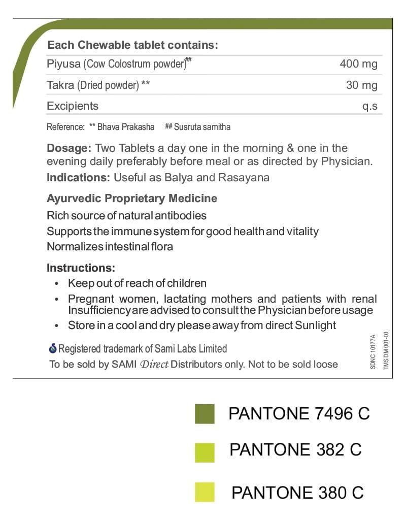 GENERIC Colostrum Chewable Tablets