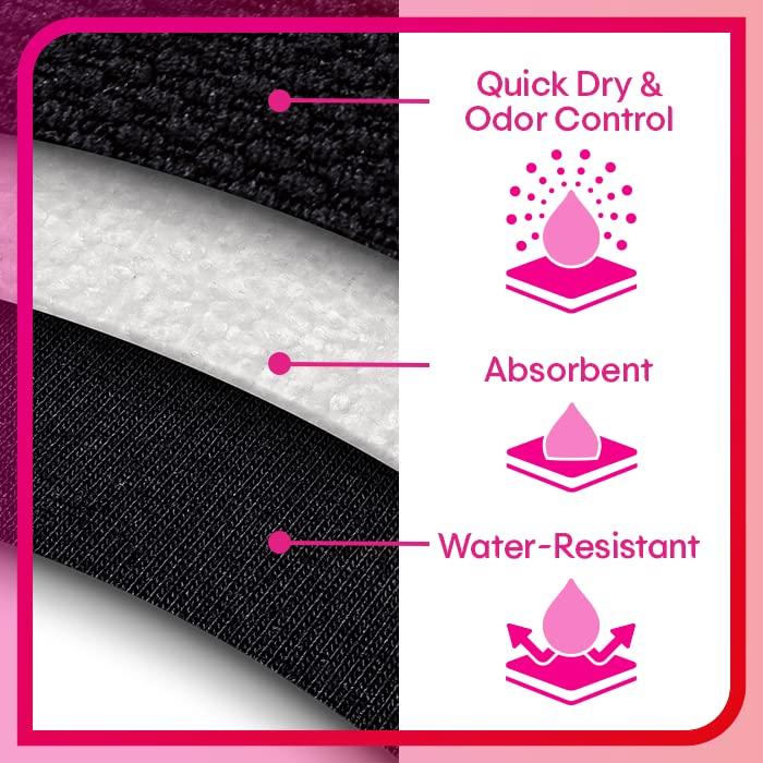 Kotex Kotex Reusable Period Underwear (Large size, pack of 1) for light/medium flow period protection | Leakproof with Odour Control | Easy to wash - Washable upto 50 times | Full Coverage