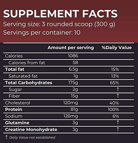 Nutrition Planet Nutrition Planet Xtreme Mass Gainer With Added DigeZyme, 3Kg, Chocolate